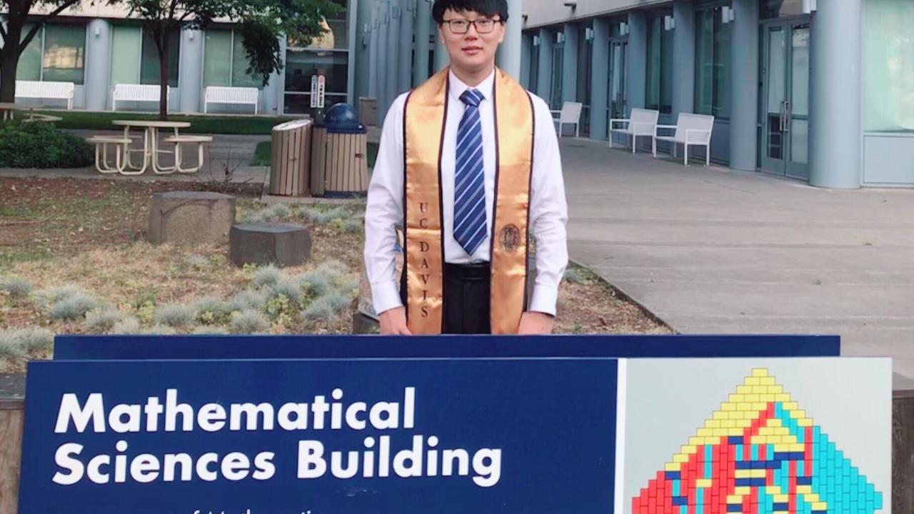 Hao Wu Graduation Photo