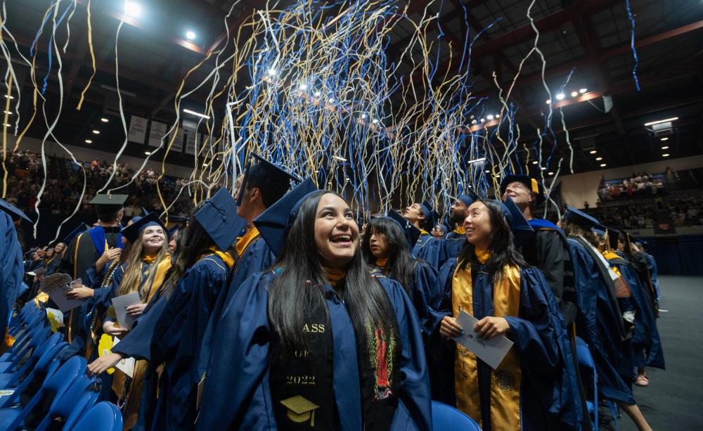 Master's commencement celebration