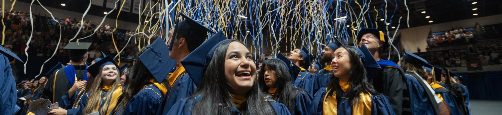 Master's commencement celebration